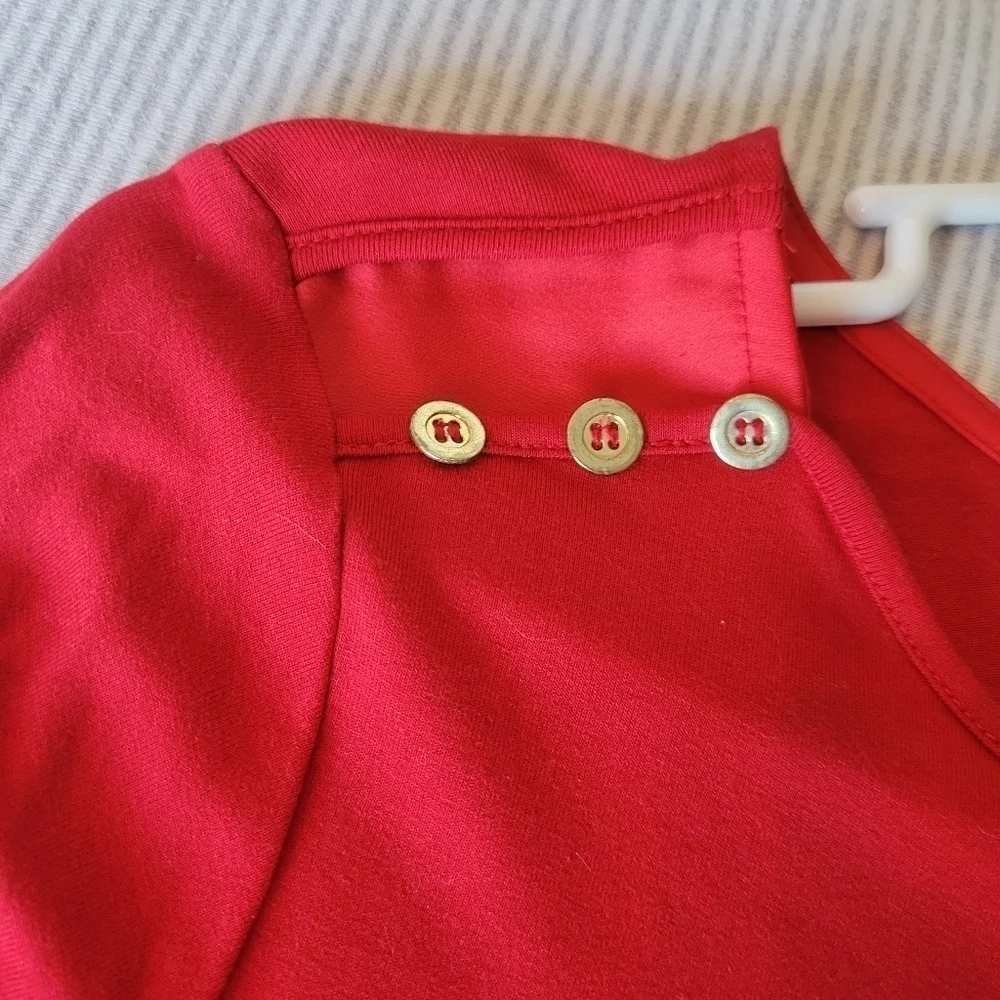 The Limited Red long sleeve Top size s